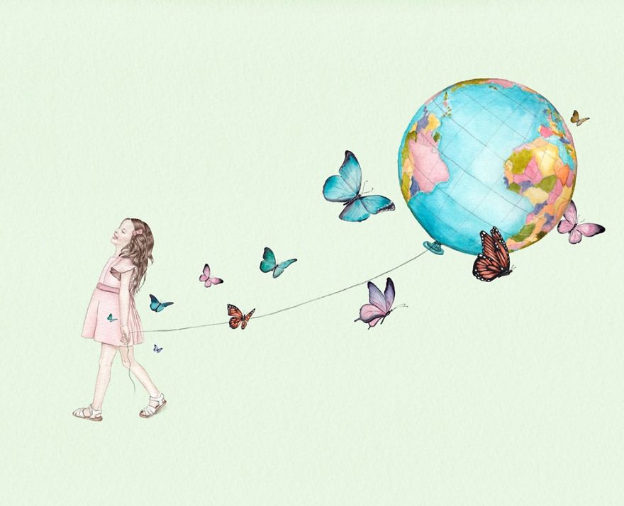 I Explore The Line Between Beautiful And Disturbing In My Drawings