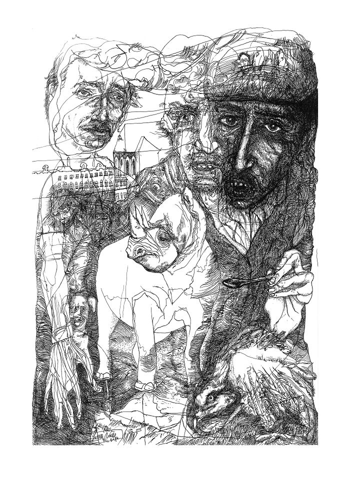 My Neo-noir Drawings