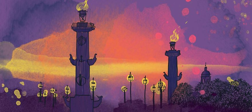 I Draw Portraits Of My Home City