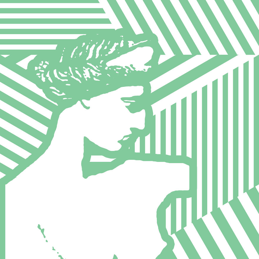 I Turn Greek God Sculptures Into Colourful Geometric Pop-art Portraits I Turn Greek God Sculptures Into Colourful Geometric Pop-art Portraits