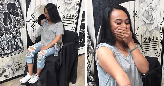 Famous Tattoo Artist Offers To Ink People For FREE If They Agree To Put Their Arms In A Hole For A Surprise