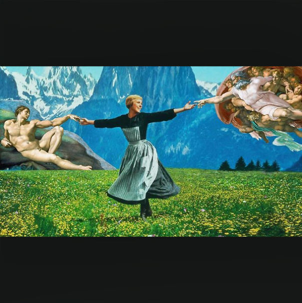 I Combine Iconic Movies With Famous Artwork I Combine Iconic Movies With Famous Artwork