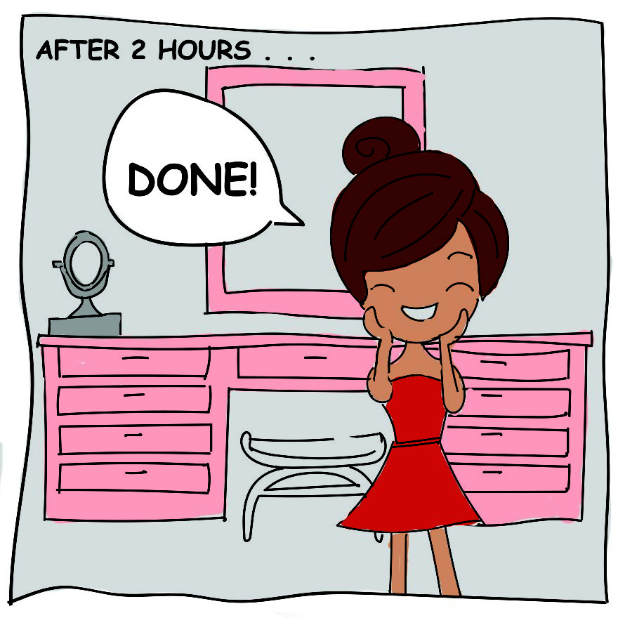 Girl's Plans: Expectation Vs Reality