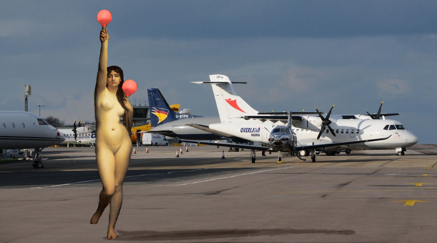 I Repurpose Classical Paintings