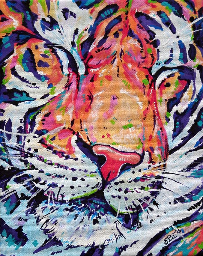 I Paint Colourful Animal Portraits With A Twist
