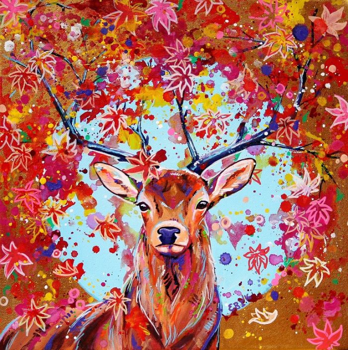 I Paint Colourful Animal Portraits With A Twist