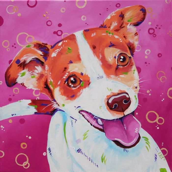 I Paint Colourful Animal Portraits With A Twist