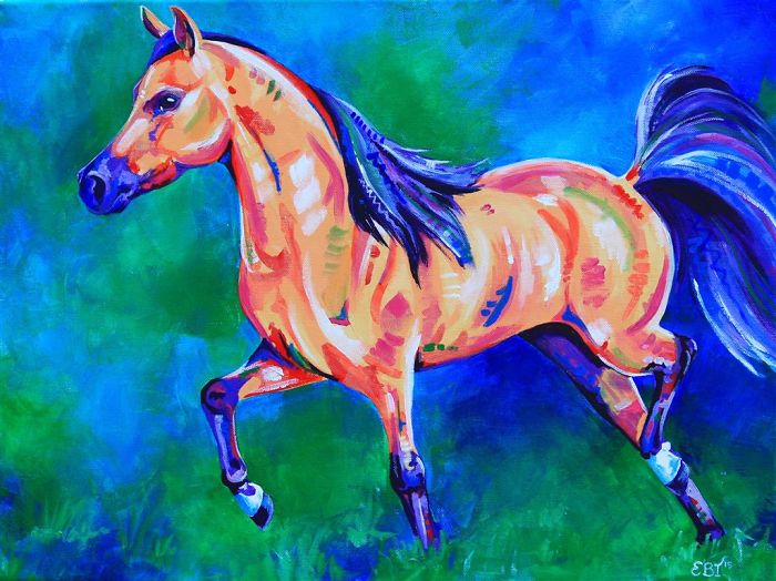 I Paint Colourful Animal Portraits With A Twist