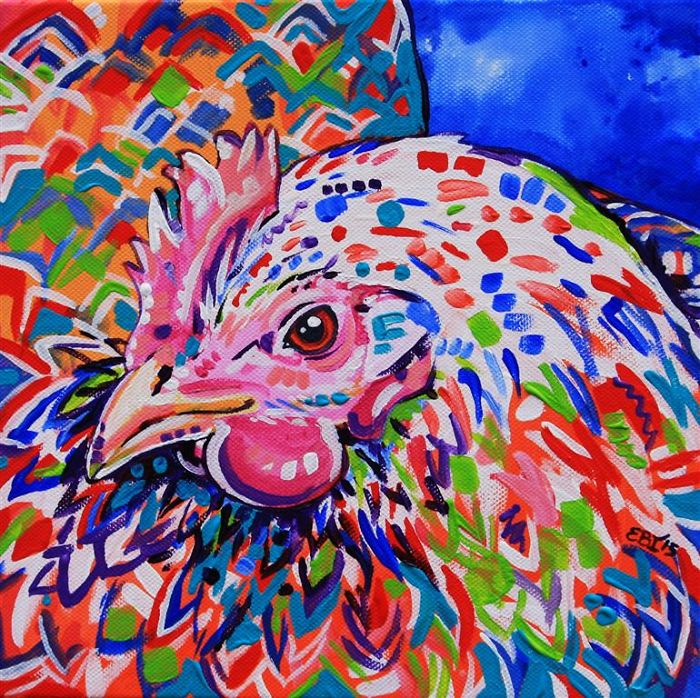 I Paint Colourful Animal Portraits With A Twist