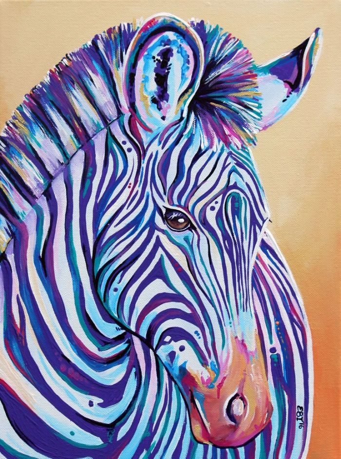 I Paint Colourful Animal Portraits With A Twist