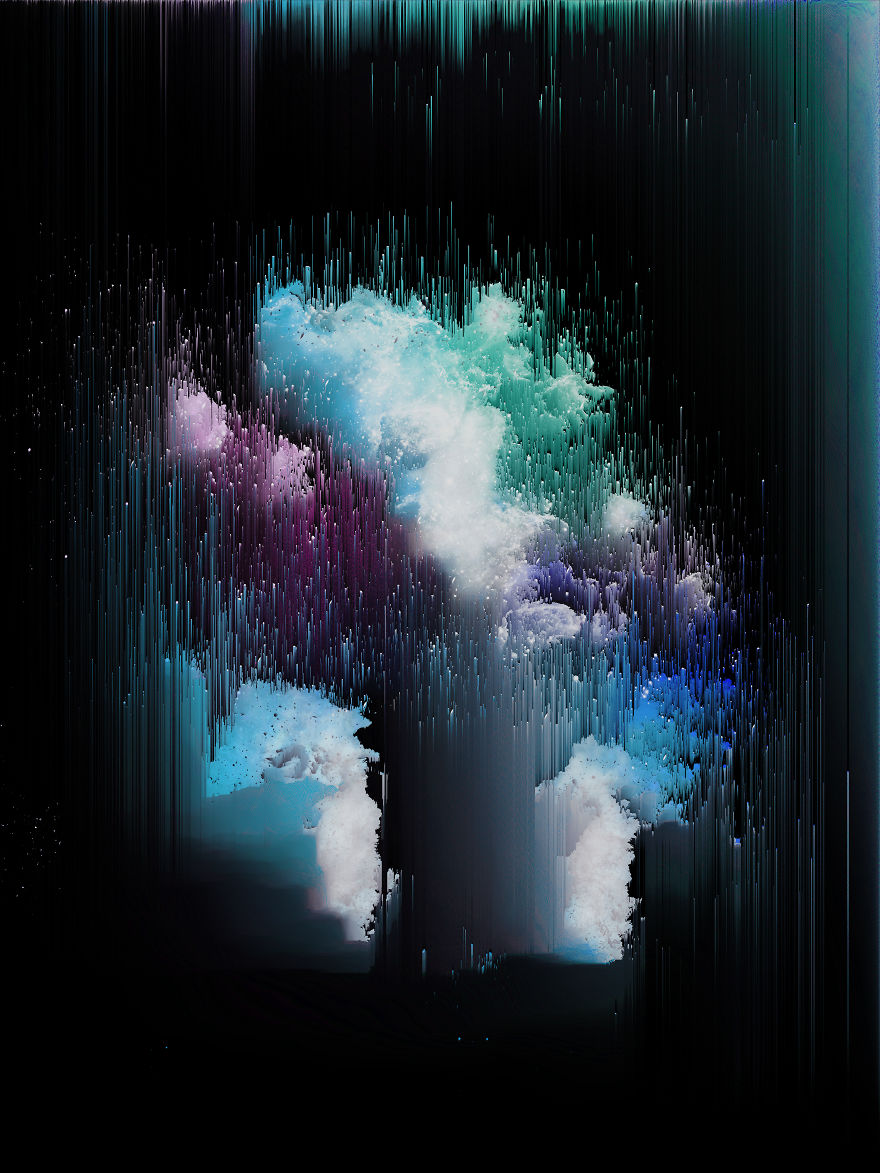 I Create Wonderful Universes Through Digital Distortion