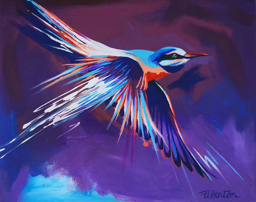 I Layer Up Colors Without Much Planning To Create These Vibrant Portraits Of Animals And People I Layer Up Colors Without Much Planning To Create These Vibrant Portraits Of Animals And People