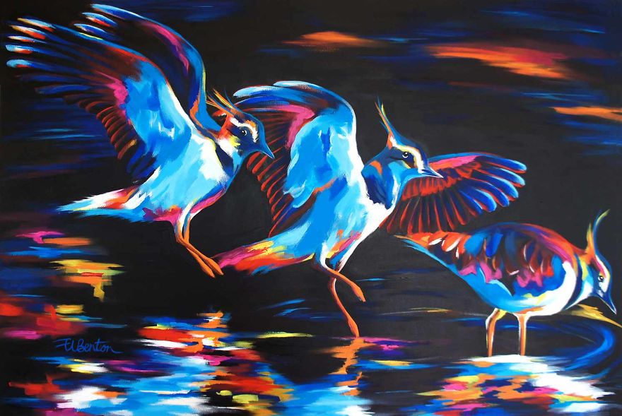 I Layer Up Colors Without Much Planning To Create These Vibrant Portraits Of Animals And People I Layer Up Colors Without Much Planning To Create These Vibrant Portraits Of Animals And People