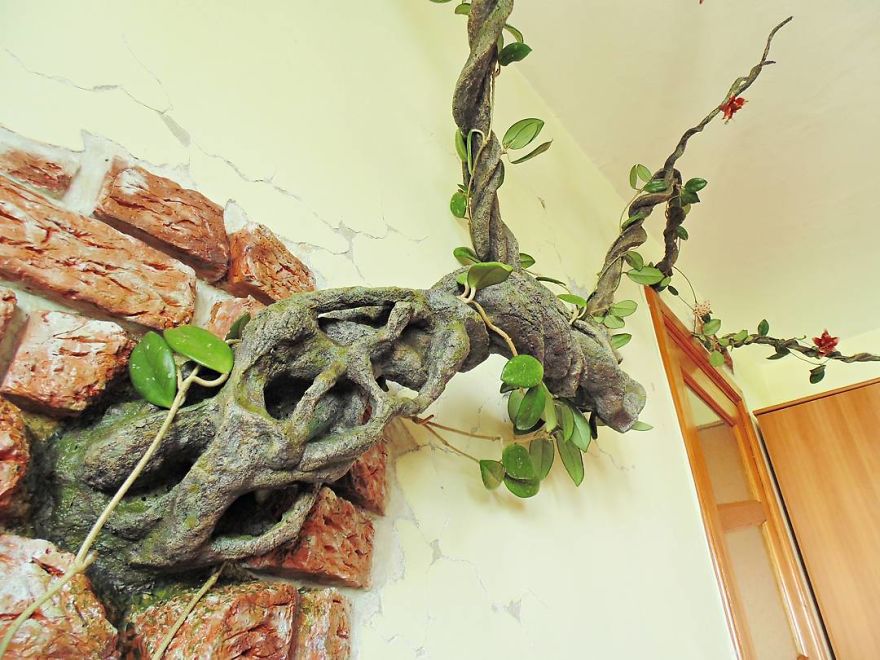 I 'Plant' Trees In People's Homes And Bring Animals To Life I 'Plant' Trees In People's Homes And Bring Animals To Life