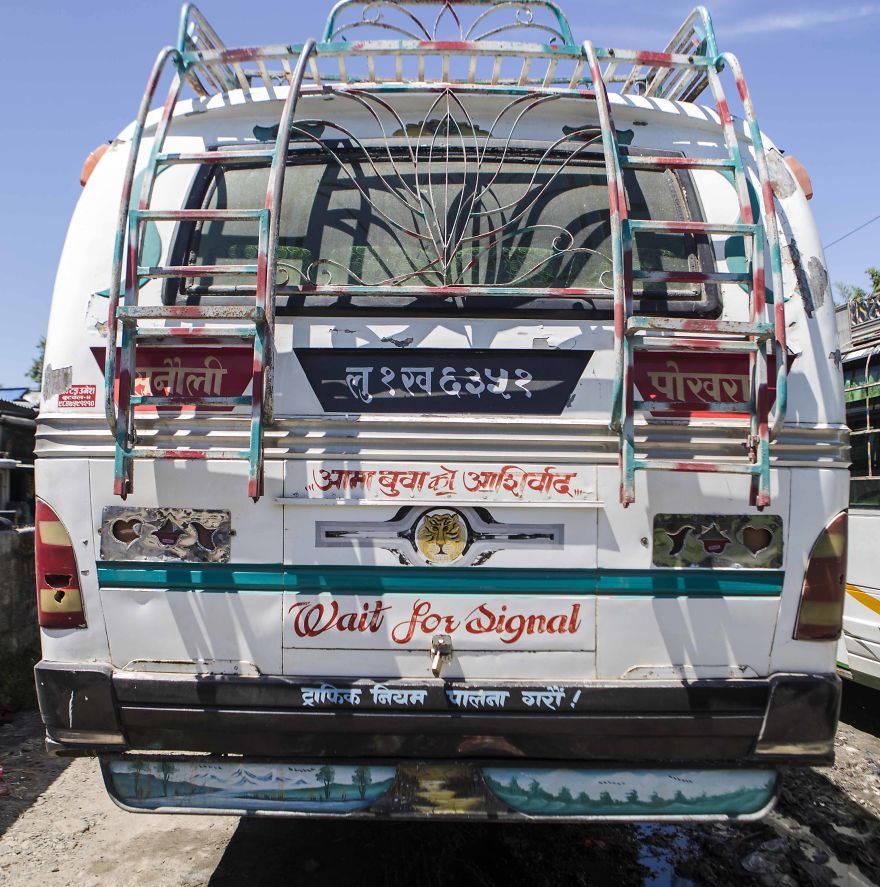 10+ Of The Most Colorful Local Buses In Nepal
