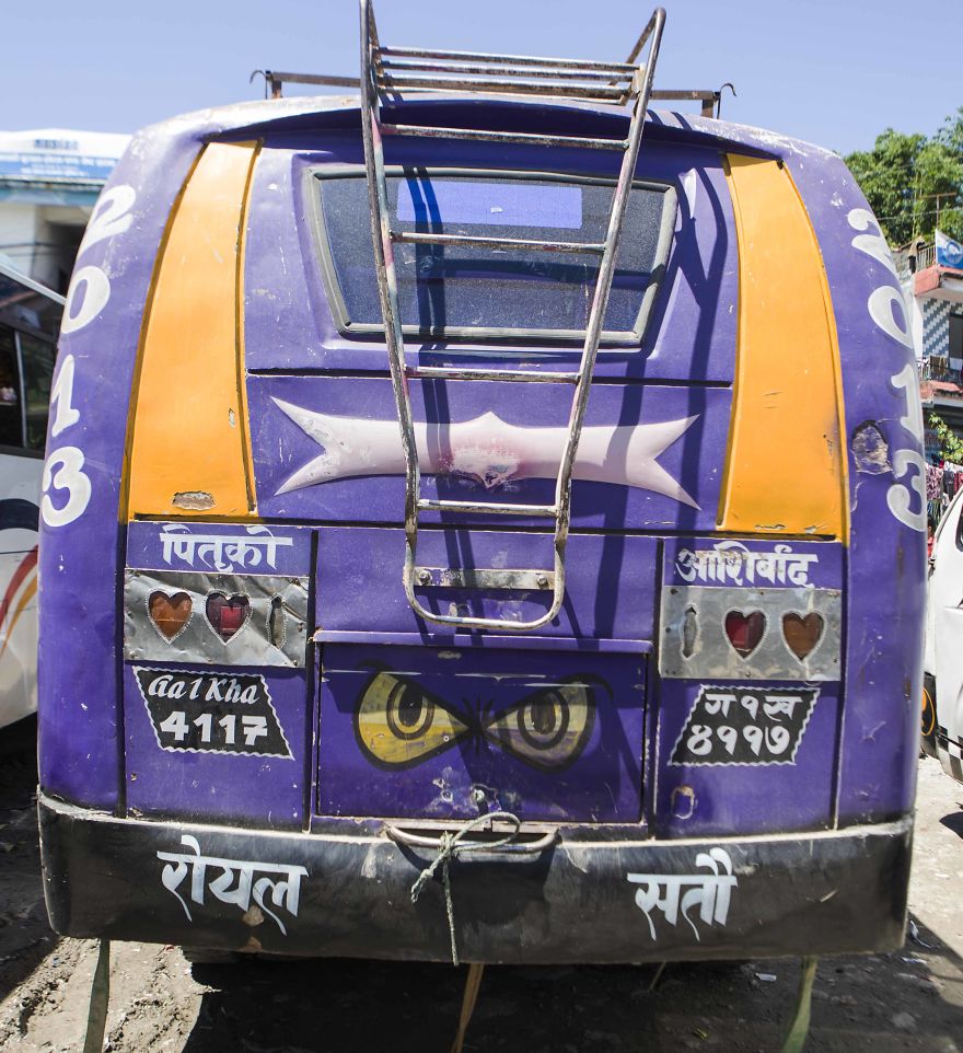 10+ Of The Most Colorful Local Buses In Nepal