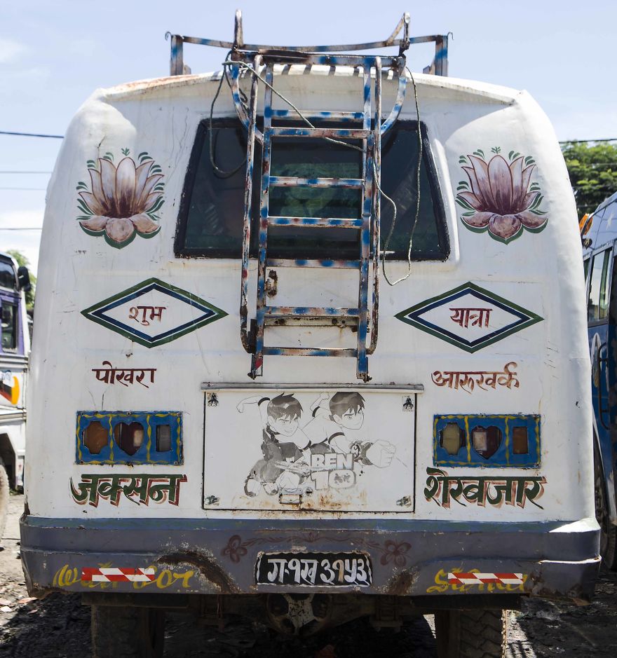 10+ Of The Most Colorful Local Buses In Nepal