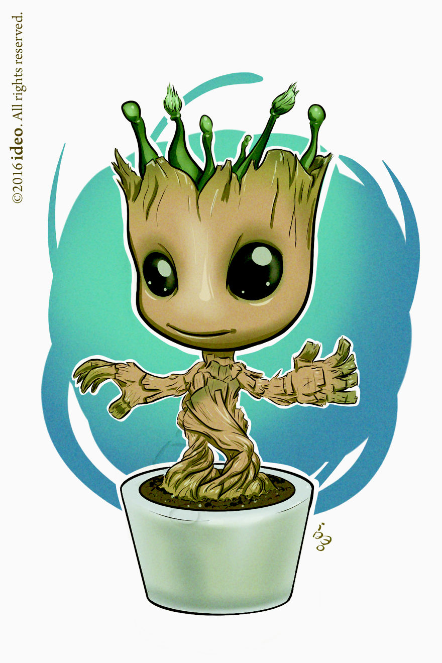Chibi Groot