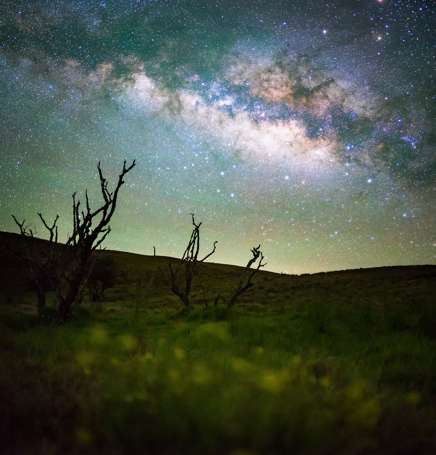 I Spent The Summer Photographing The Milky Way Galaxy In Hawaii
