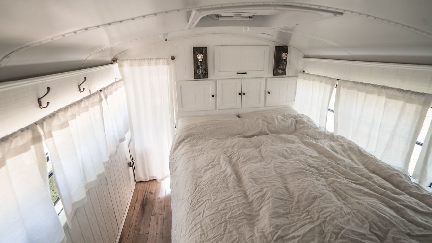 We Transformed A School Bus Into A 'Loft On Wheels' And Now We're Traveling Around The World In It We Transformed A School Bus Into A 'Loft On Wheels' And Now We're Traveling Around The World In It