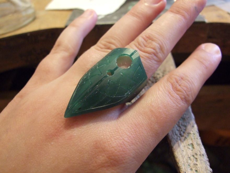 From Wax To Jewelry: I Handcrafted A Silver Claw Ring