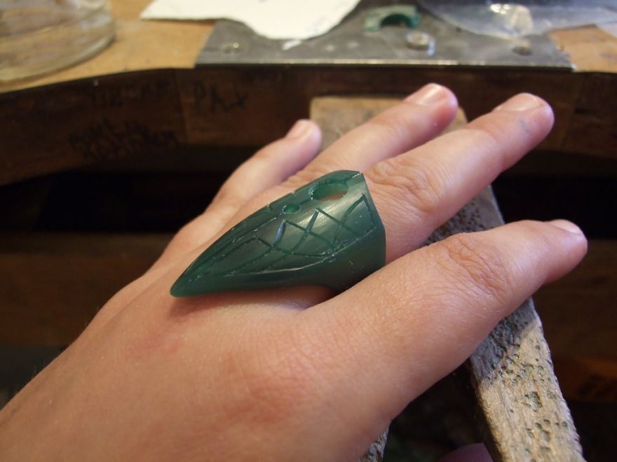 From Wax To Jewelry: I Handcrafted A Silver Claw Ring From Wax To Jewelry: I Handcrafted A Silver Claw Ring