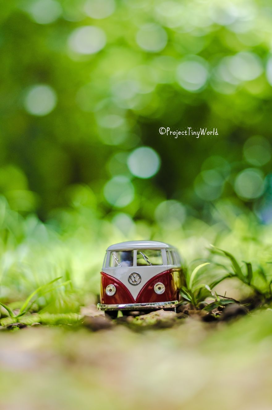 I Make Light-hearted Photographs Using Tiny Toys