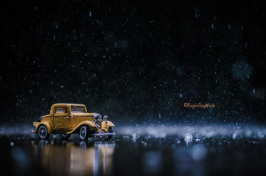 I Make Light-hearted Photographs Using Tiny Toys