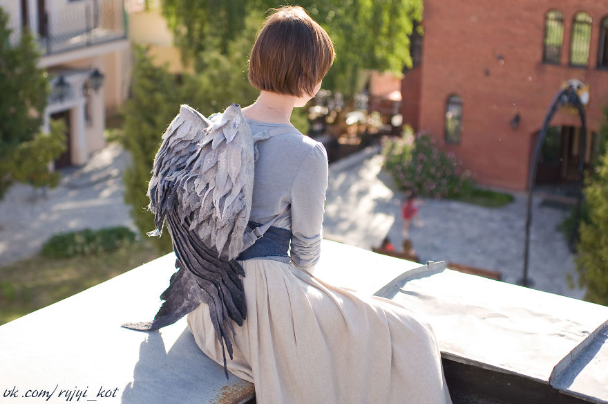 We Felted A Backpack That Gives You Wings We Felted A Backpack That Gives You Wings
