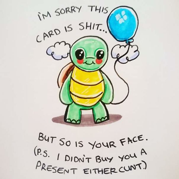 Offensively Cute Greeting Cards