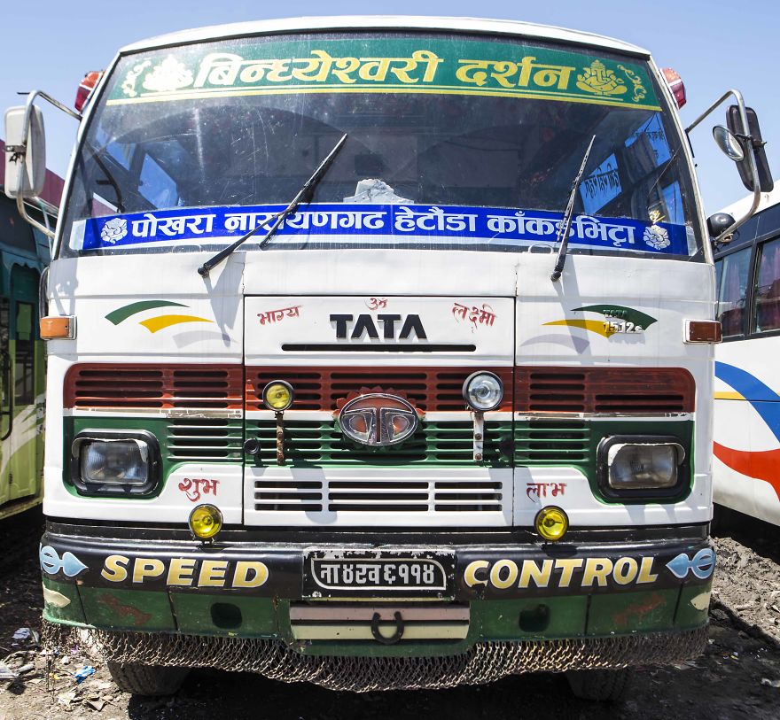 10+ Of The Most Colorful Local Buses In Nepal
