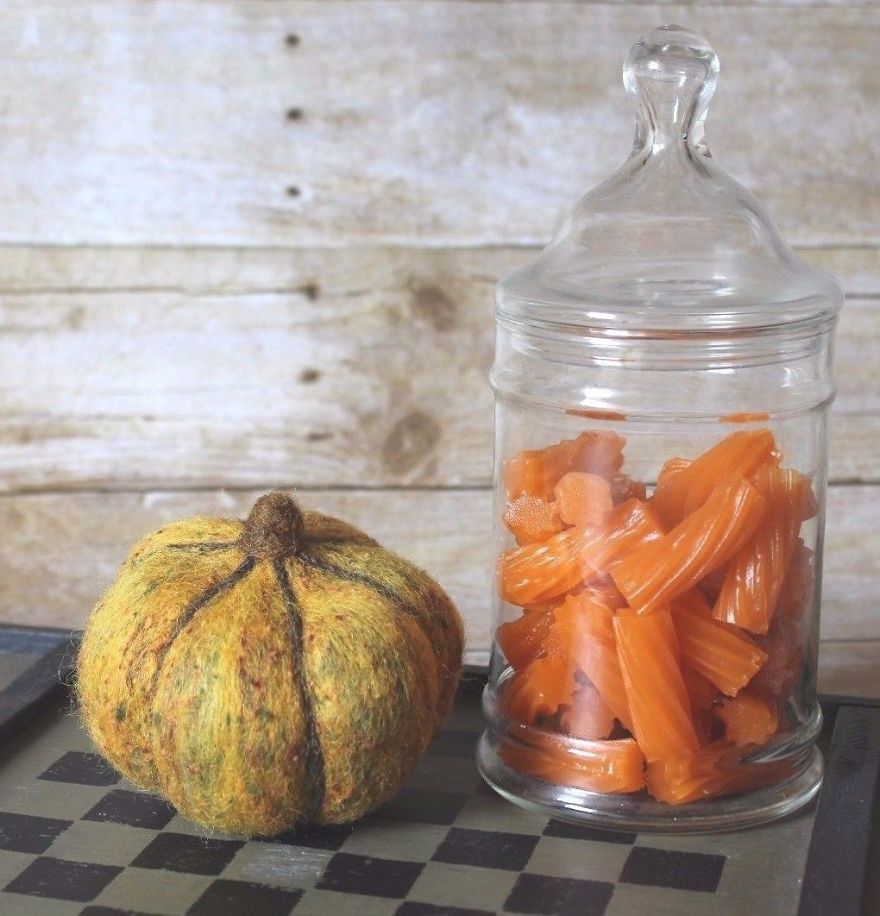Felted Halloween And Fall Decorations