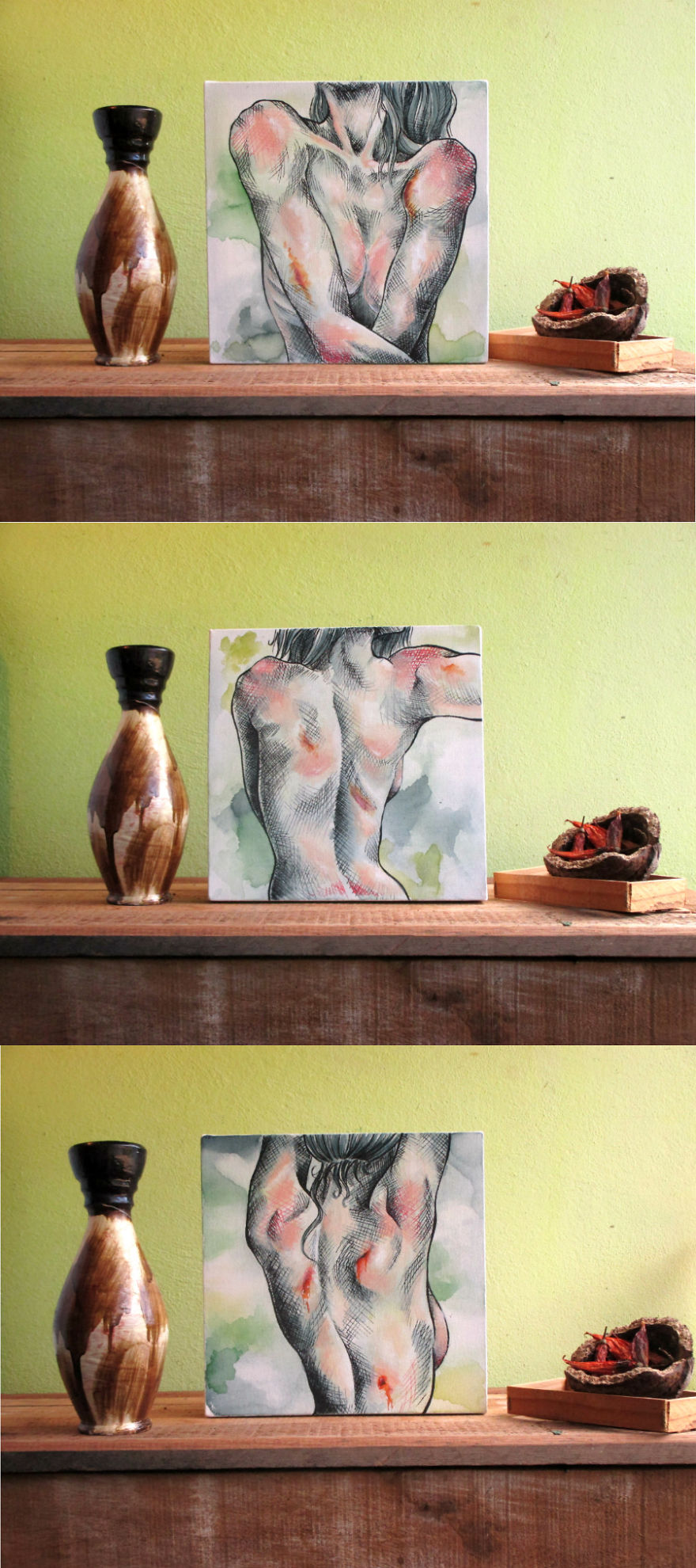 I Painted Series Exploring Female Soul I Painted Series Exploring Female Soul