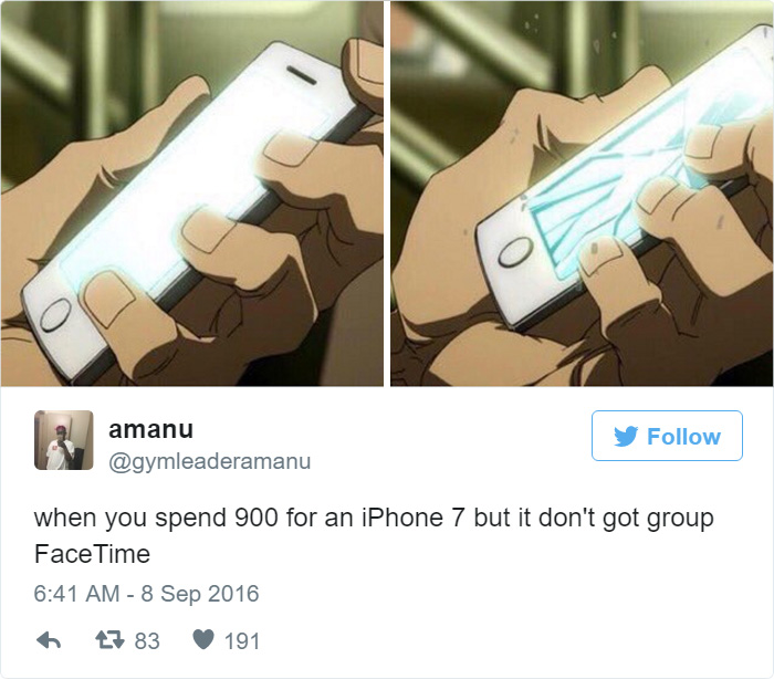 Funny Iphone7 Reactions