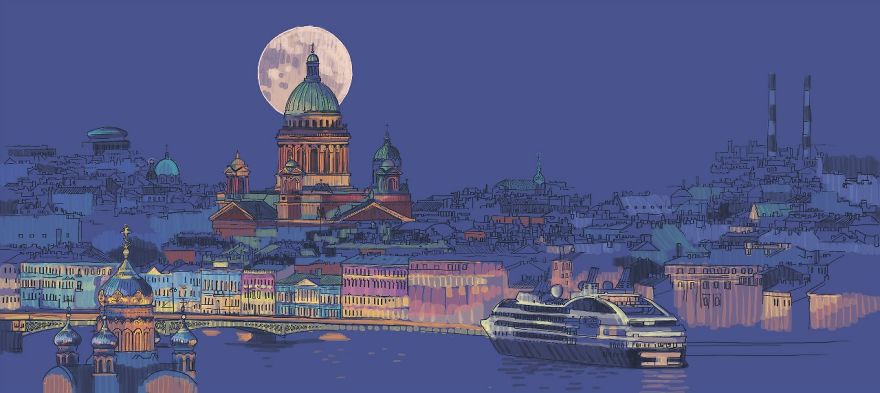 I Draw Portraits Of My Home City