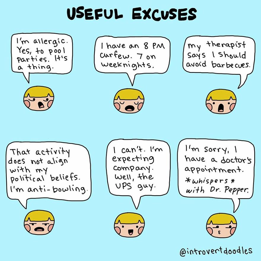 Useful Excuses