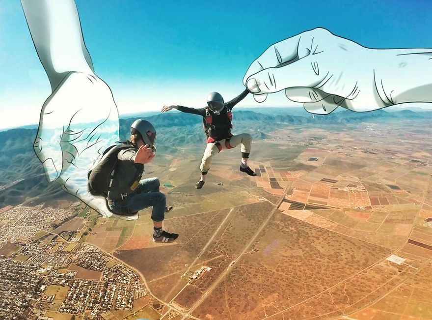 I Combine My Two Passions To Create Fun Photo Manipulations