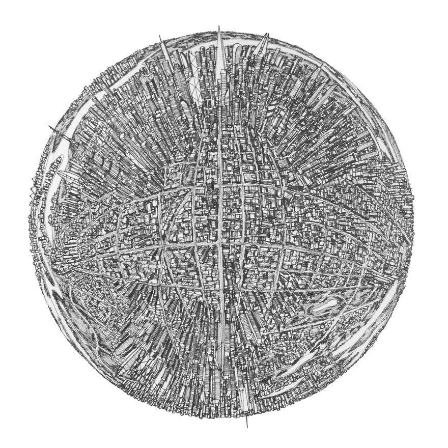 I Turn Cities I've Visited Into Death Stars