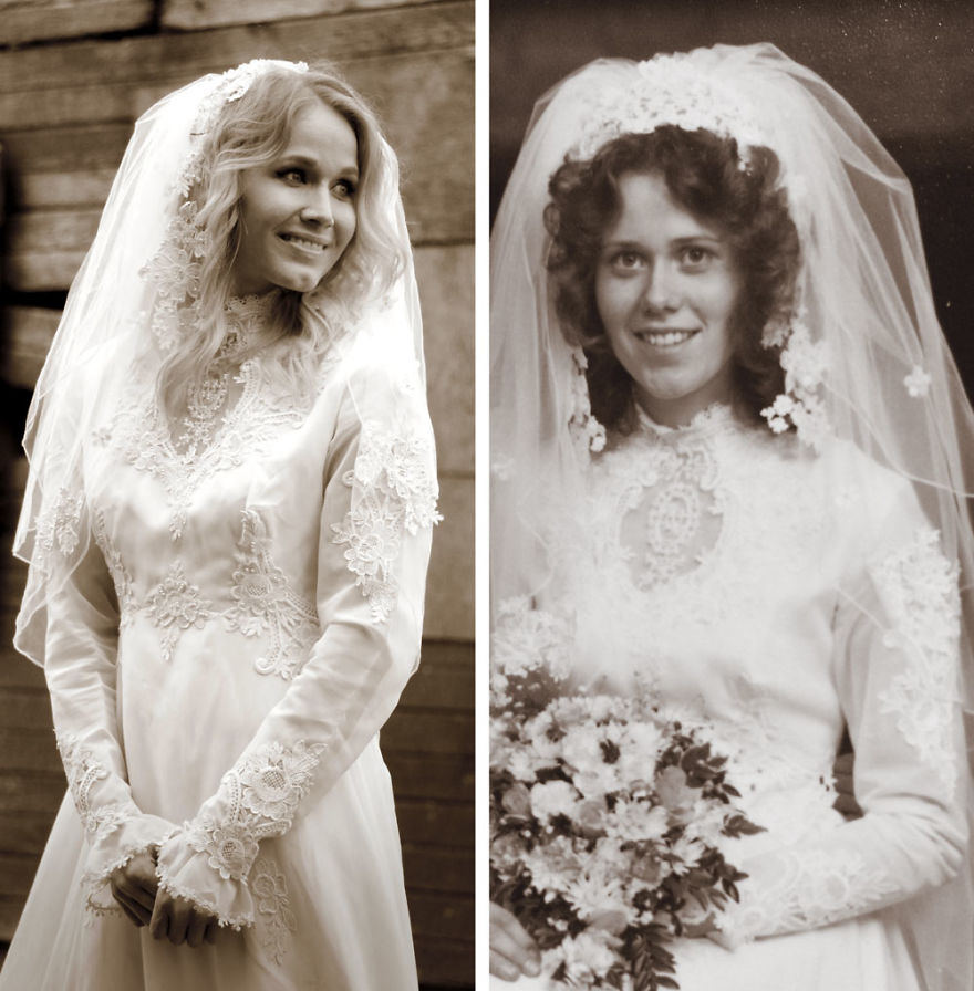 I Honored My Late Mother With A Photoshoot In Her Wedding Dress That We Thought Was Lost I Honored My Late Mother With A Photoshoot In Her Wedding Dress That We Thought Was Lost