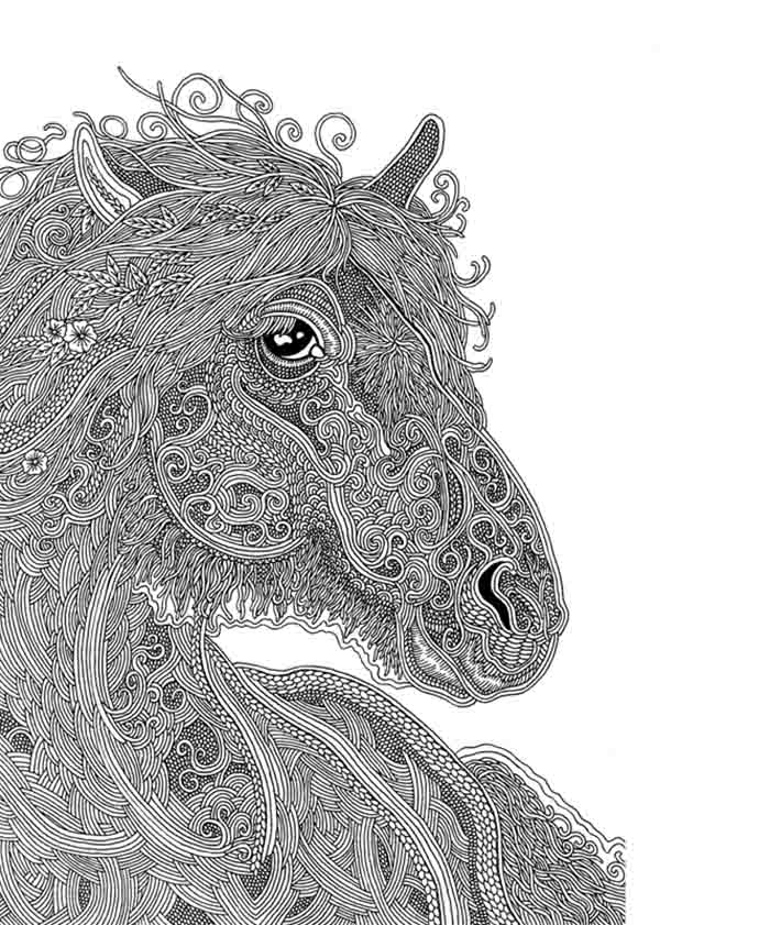 I Love To Draw Horses