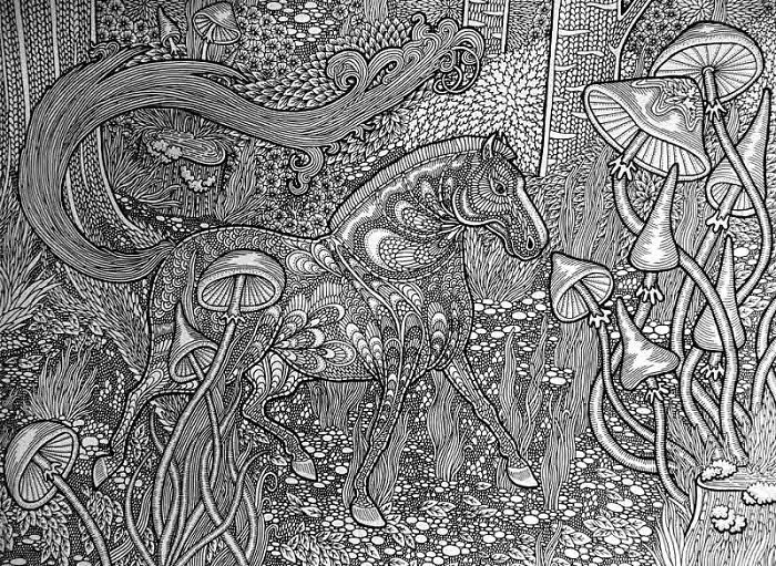 I Love To Draw Horses