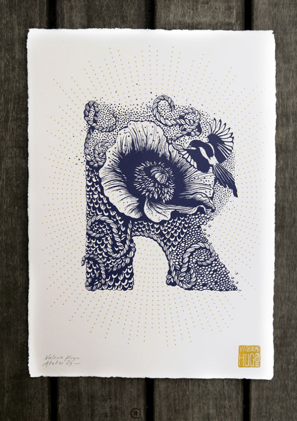 I Created A Complete Alphabet Inspired By Flora And Fauna I Created A Complete Alphabet Inspired By Flora And Fauna