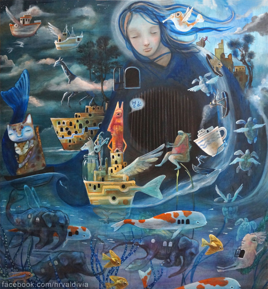 I Paint Stories That Live Inside My Mind To Share With The World... I Paint Stories That Live Inside My Mind To Share With The World...