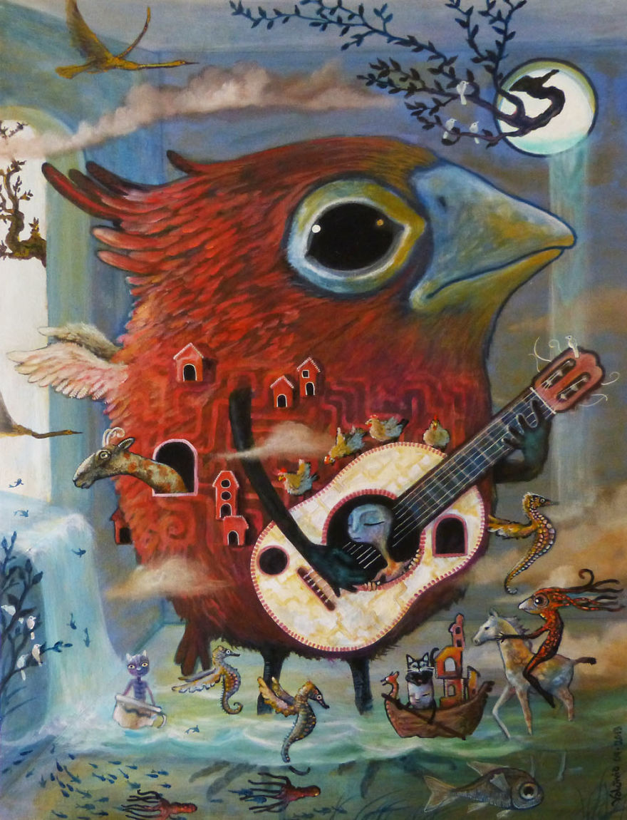 I Paint Stories That Live Inside My Mind To Share With The World... I Paint Stories That Live Inside My Mind To Share With The World...