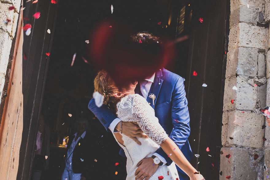 Perfectly Timed Wedding Picture? Perfectly Timed Wedding Picture?