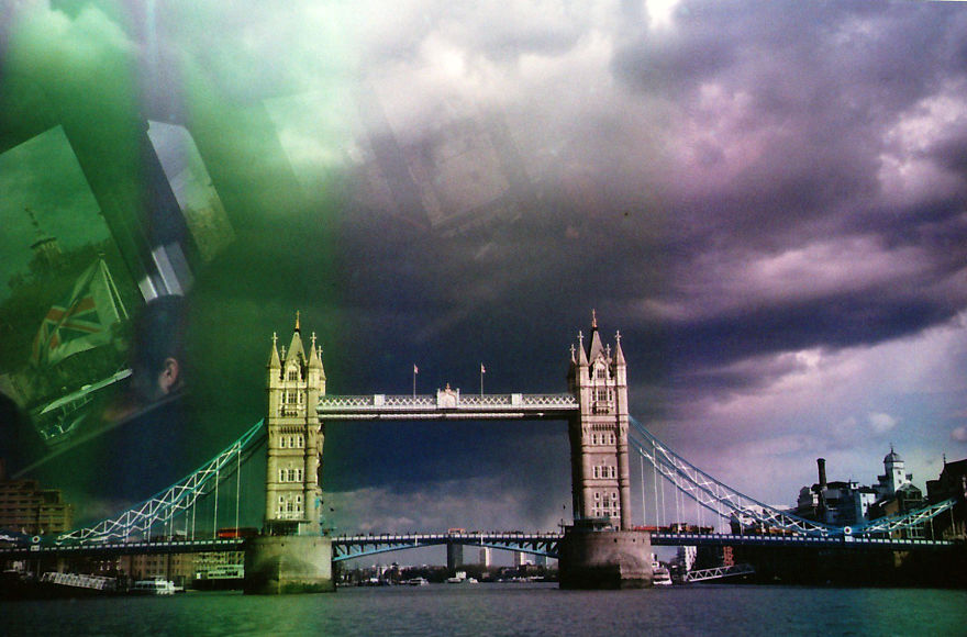 I Soaked My Film In Washing-Up Liquid To Photograph London With A New Perspective