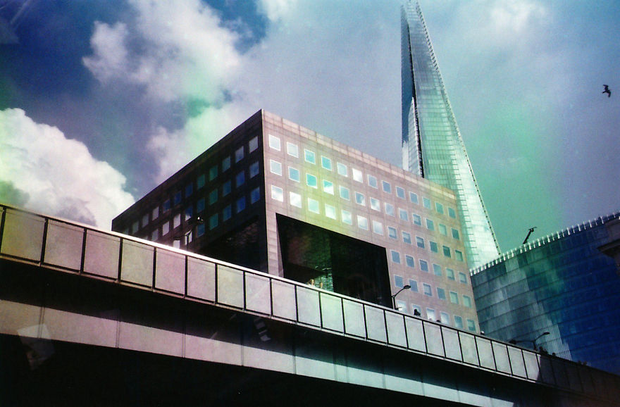 I Soaked My Film In Washing-Up Liquid To Photograph London With A New Perspective