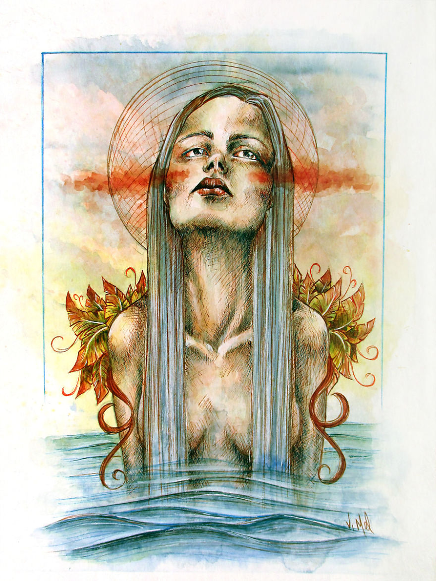 I Painted Series Exploring Female Soul I Painted Series Exploring Female Soul