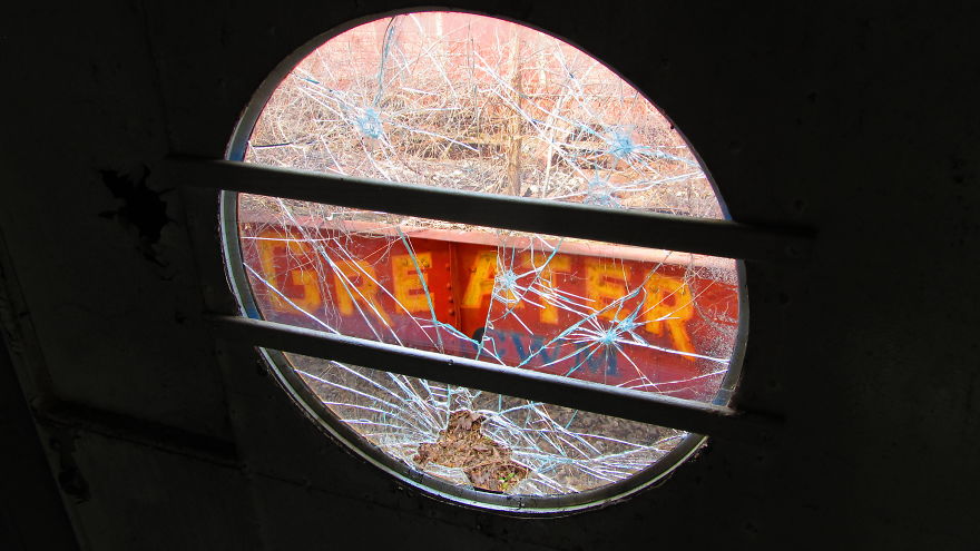 Walking In The Circus Wagon Graveyard