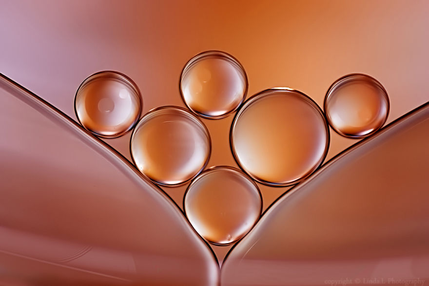 I Use Oil And Water To Photograph Abstract Drops